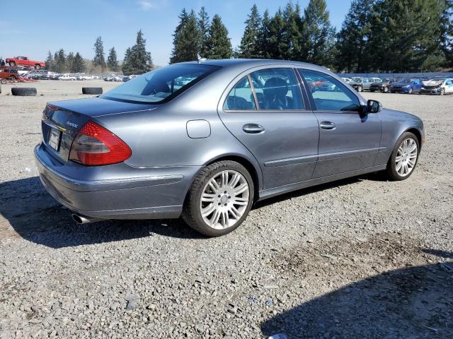 WDBUF87X68B304191 - 2008 MERCEDES-BENZ E 350 4MATIC GRAY photo 3