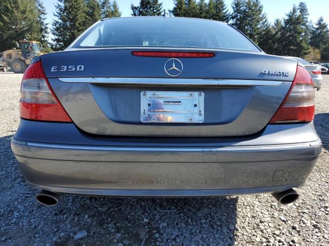 WDBUF87X68B304191 - 2008 MERCEDES-BENZ E 350 4MATIC GRAY photo 6