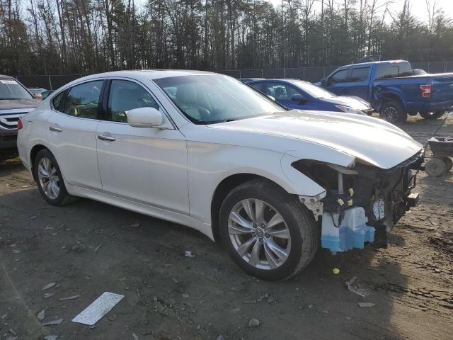 JN1BY1AR8BM374049 - 2011 INFINITI M37 X WHITE photo 4