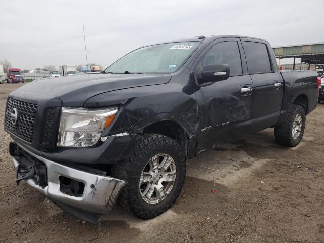 1N6AA1E6XKN513604 - 2019 NISSAN TITAN PLATINUM RESERVE BLACK photo 1