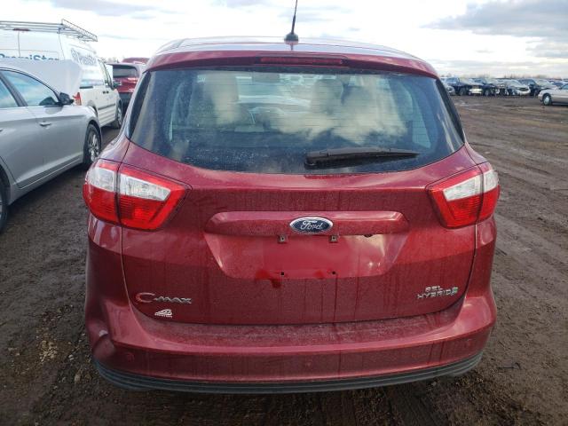 1FADP5BU2FL110054 - 2015 FORD C-MAX SEL RED photo 6