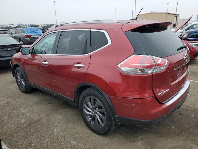 5N1AT2MV7GC730263 - 2016 NISSAN ROGUE S RED photo 2