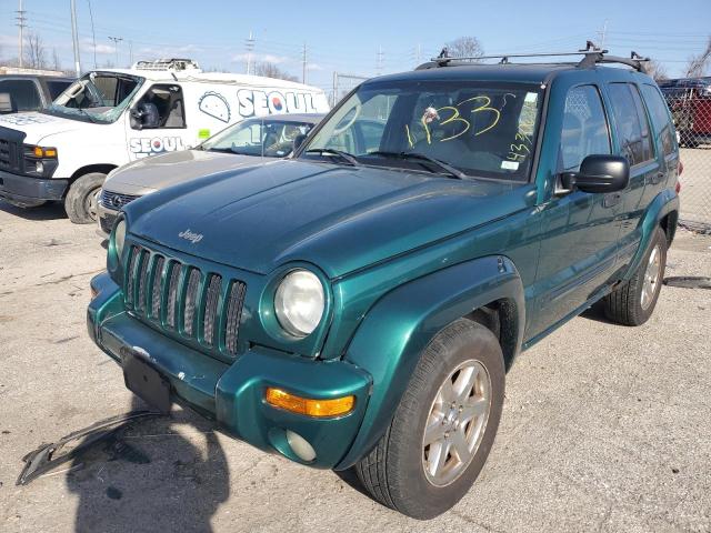 1J4GL58K64W112288 - 2004 JEEP LIBERTY LIMITED GREEN photo 1