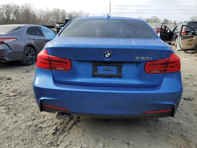 WBA8B9G33HNU56684 - 2017 BMW 330 I BLUE photo 6