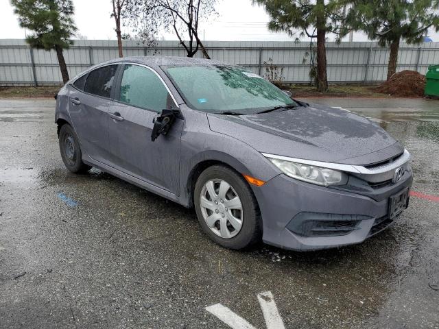 19XFC2F59GE229973 - 2016 HONDA CIVIC LX GRAY photo 4