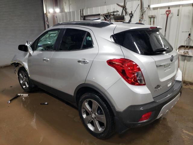 KL4CJASB9EB572737 - 2014 BUICK ENCORE SILVER photo 2