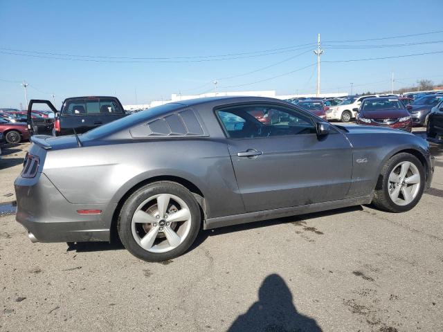 1ZVBP8CF2E5283723 - 2014 FORD MUSTANG GT GRAY photo 3