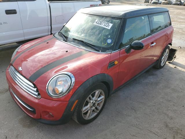 WMWZF3C59BT188739 - 2011 MINI COOPER CLUBMAN RED photo 1