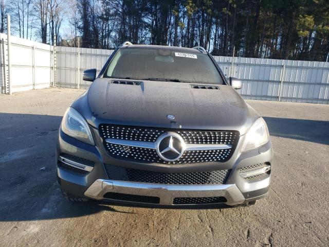 4JGDA5HB2DA109699 - 2013 MERCEDES-BENZ ML 350 4MATIC CHARCOAL photo 5