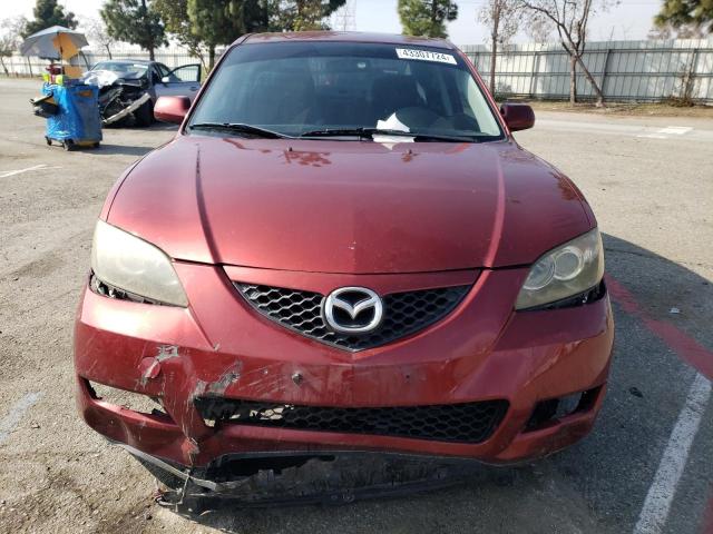 JM1BK32GX91236564 - 2009 MAZDA 3 I RED photo 5