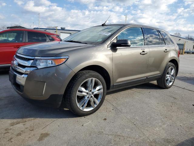 2FMDK4KC8DBC96492 - 2013 FORD EDGE LIMITED BROWN photo 1