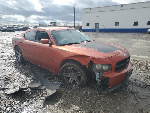 2B3KA53H56H214752 - 2006 DODGE CHARGER R/T ORANGE photo 4