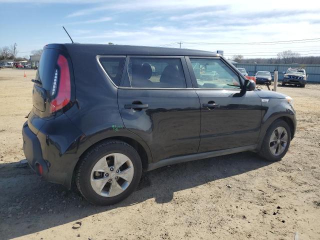 KNDJN2A21F7145839 - 2015 KIA SOUL BLACK photo 3