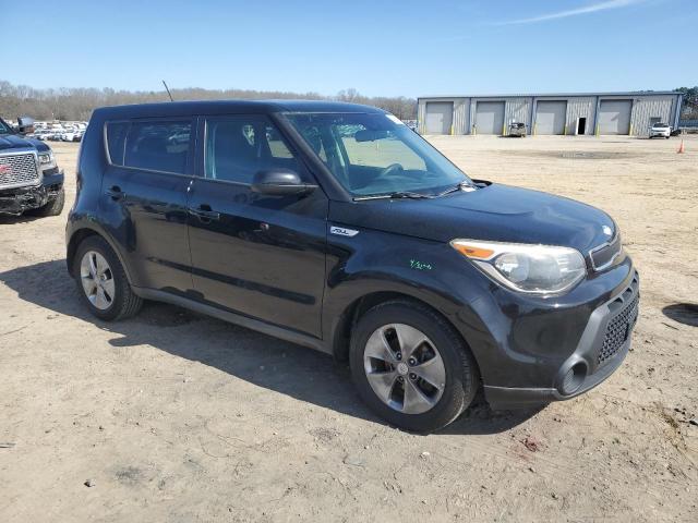 KNDJN2A21F7145839 - 2015 KIA SOUL BLACK photo 4