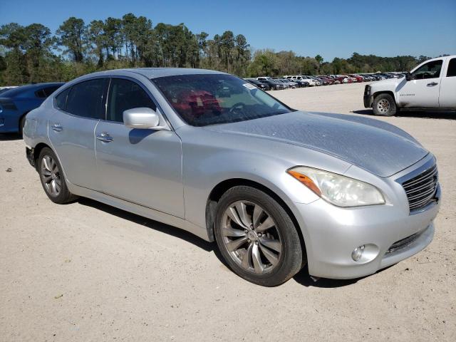 JN1BY1AP7DM511273 - 2013 INFINITI M37 SILVER photo 4