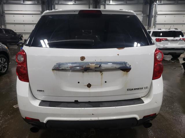 2GNFLEE39D6378761 - 2013 CHEVROLET EQUINOX LT WHITE photo 6