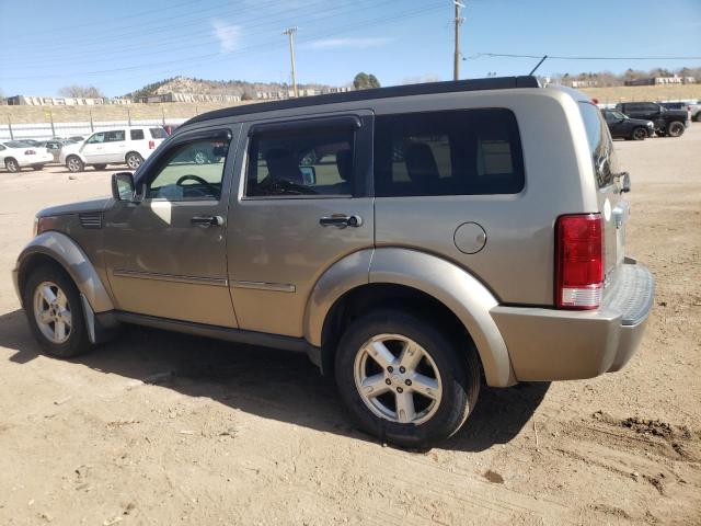 1D8GU58KX7W565046 - 2007 DODGE NITRO SLT TAN photo 2