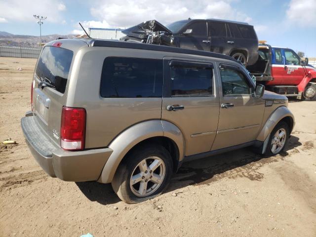 1D8GU58KX7W565046 - 2007 DODGE NITRO SLT TAN photo 3