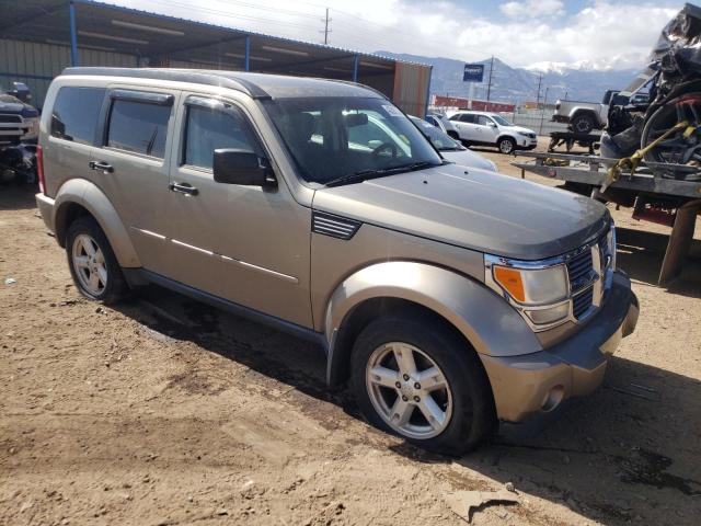 1D8GU58KX7W565046 - 2007 DODGE NITRO SLT TAN photo 4