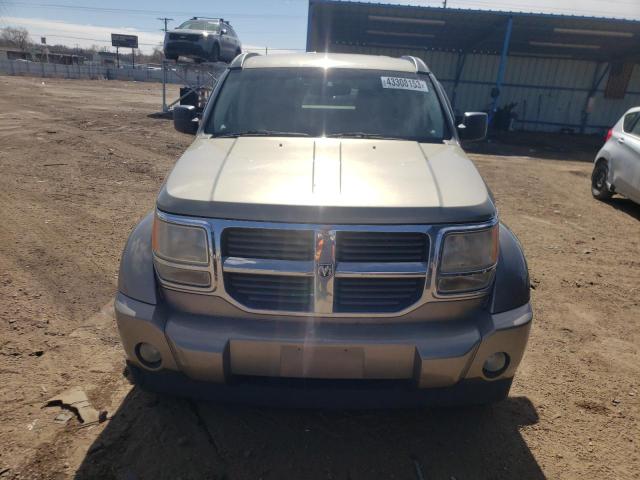 1D8GU58KX7W565046 - 2007 DODGE NITRO SLT TAN photo 5