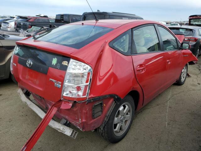 JTDKB20U693494670 - 2009 TOYOTA PRIUS RED photo 3