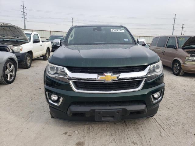 1GCGTBE3XF1247887 - 2015 CHEVROLET COLORADO LT GREEN photo 5