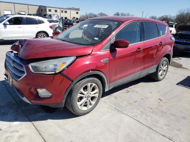 1FMCU0GD4HUD84214 - 2017 FORD ESCAPE SE BURGUNDY photo 1