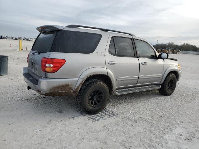 5TDBT48A31S000805 - 2001 TOYOTA SEQUOIA LIMITED SILVER photo 3