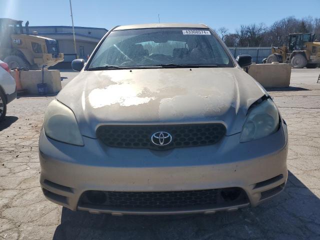 2T1KR32E63C056396 - 2003 TOYOTA COROLLA MA XR GOLD photo 5