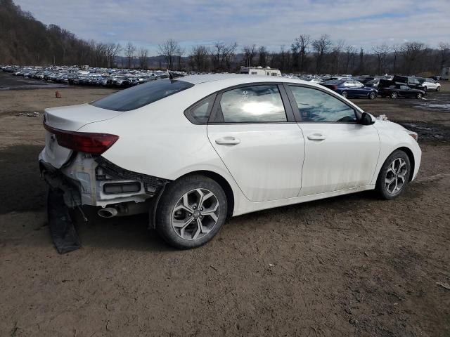 3KPF24AD1ME268114 - 2021 KIA FORTE FE WHITE photo 3