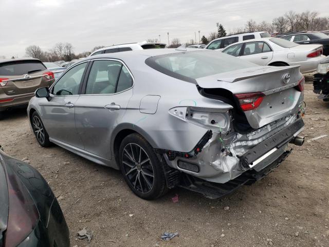 4T1G11BK4PU091143 - 2023 TOYOTA CAMRY SE NIGHT SHADE SILVER photo 2