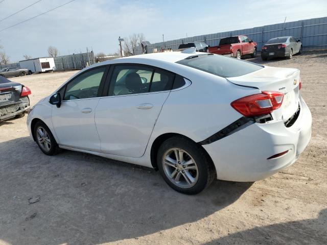 1G1BE5SM9H7188228 - 2017 CHEVROLET CRUZE LT WHITE photo 2