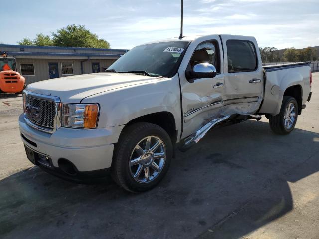 3GTP2XE20DG375691 - 2013 GMC SIERRA K1500 DENALI WHITE photo 1