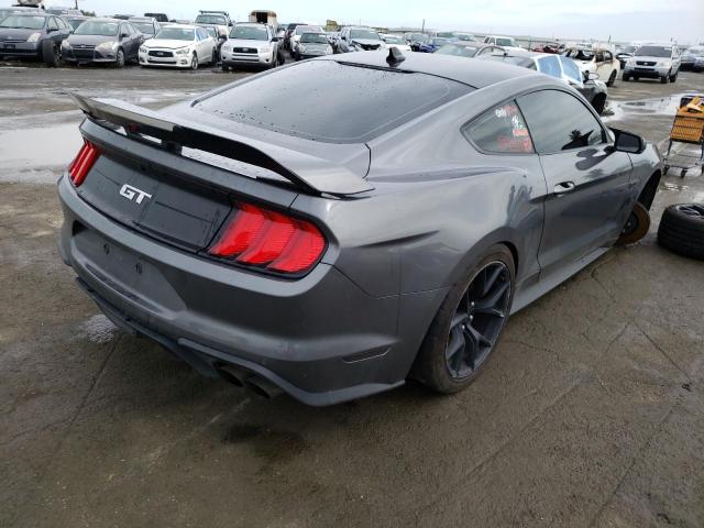 1FA6P8CF0M5122781 - 2021 FORD MUSTANG GT GRAY photo 3