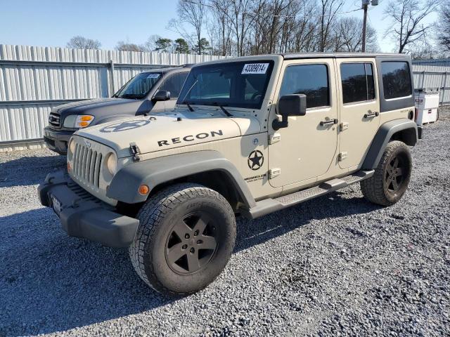 1J4BA3H13BL524856 - 2011 JEEP WRANGLER U SPORT BEIGE photo 1