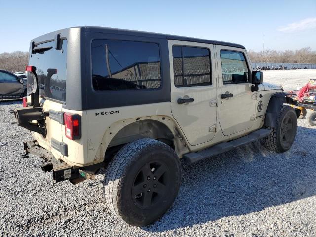 1J4BA3H13BL524856 - 2011 JEEP WRANGLER U SPORT BEIGE photo 3