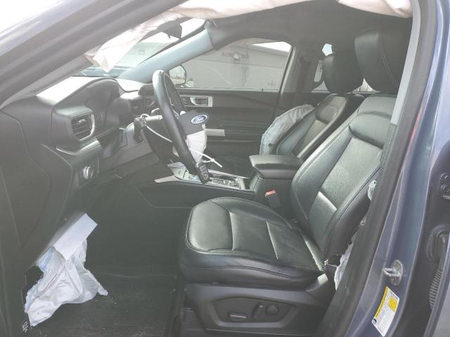 1FMSK8DH7MGA20899 - 2021 FORD EXPLORER XLT ლურჯი ფოტო 7