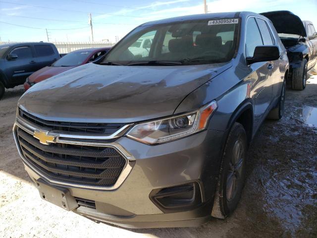 1GNERFKW6KJ316748 - 2019 CHEVROLET TRAVERSE LS GRAY photo 1