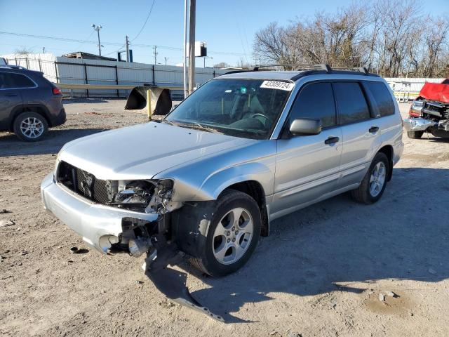 JF1SG65654H746266 - 2004 SUBARU FORESTER 2.5XS SILVER photo 1