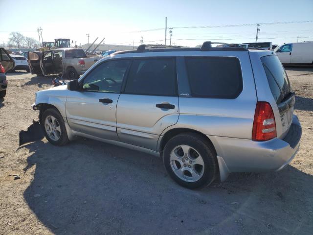 JF1SG65654H746266 - 2004 SUBARU FORESTER 2.5XS Արծաթագույն լուսանկար 2