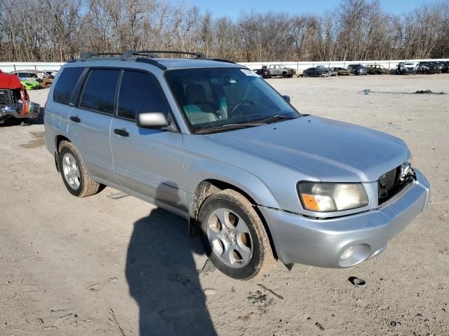 JF1SG65654H746266 - 2004 SUBARU FORESTER 2.5XS SILVER photo 4