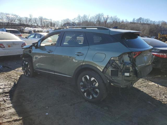 5XYK6CAF8PG134609 - 2023 KIA SPORTAGE X LINE GREEN photo 2