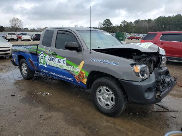 5TETX4CN6AZ708746 - 2010 TOYOTA TACOMA ACCESS CAB ნაცრისფერი ფოტო 4