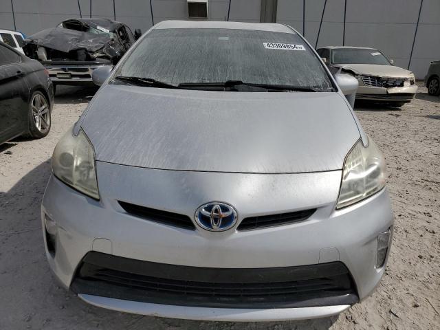 JTDKN3DU9E0364773 - 2014 TOYOTA PRIUS SILVER photo 5