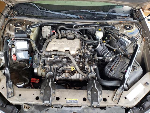 2G1WF55E229292570 - 2002 CHEVROLET IMPALA BROWN photo 11