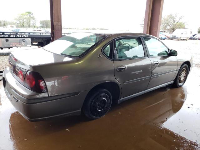 2G1WF55E229292570 - 2002 CHEVROLET IMPALA BROWN photo 3