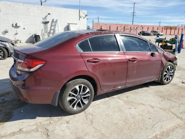 2HGFB2F80DH525186 - 2013 HONDA CIVIC EX BURGUNDY photo 3