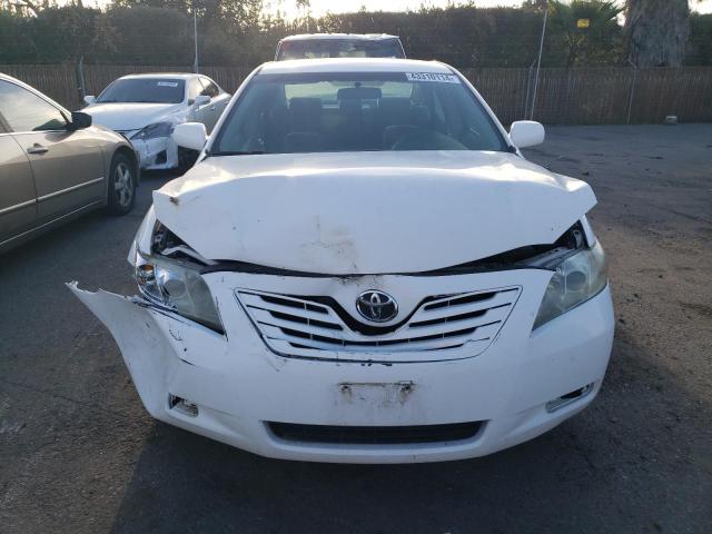 4T1BE46K97U654522 - 2007 TOYOTA CAMRY CE WHITE photo 5