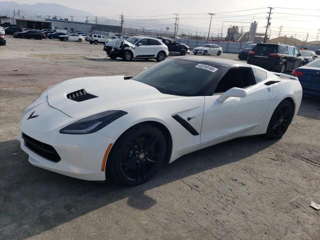 1G1YJ2D79H5121040 - 2017 CHEVROLET CORVETTE STINGRAY Z51 2LT WHITE photo 1