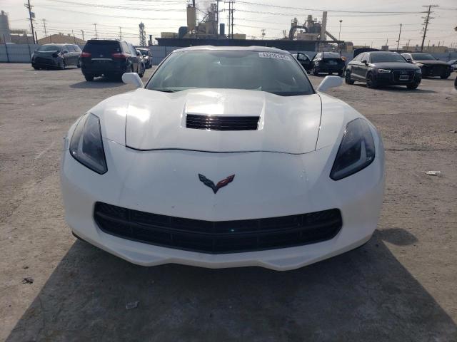 1G1YJ2D79H5121040 - 2017 CHEVROLET CORVETTE STINGRAY Z51 2LT WHITE photo 5